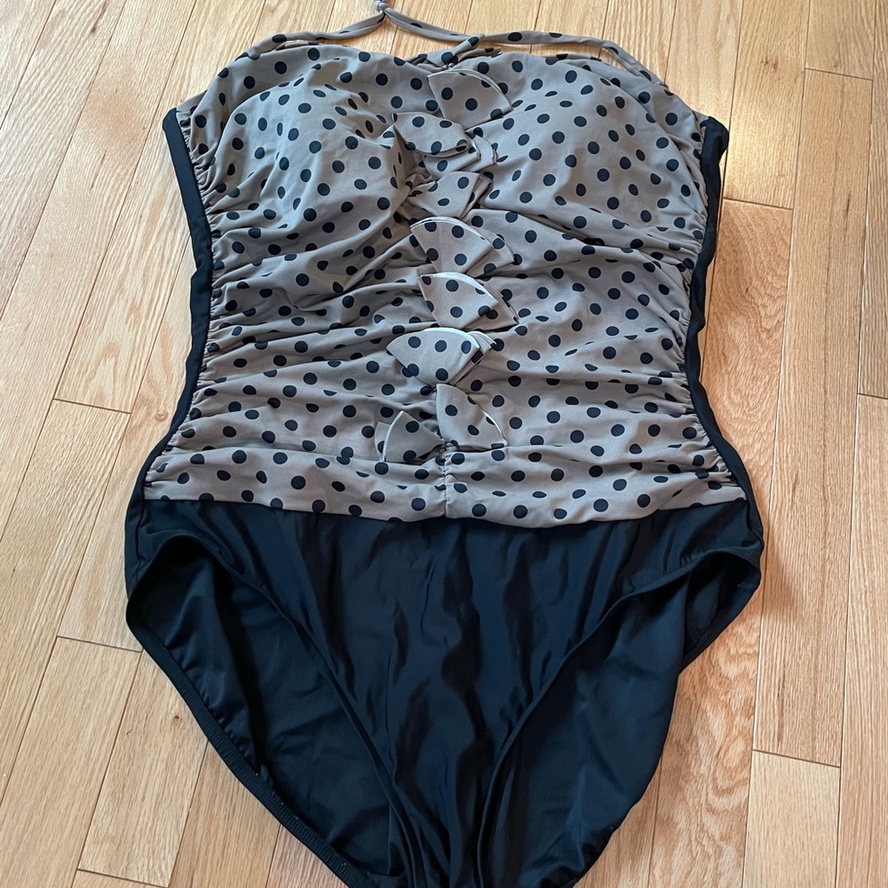 INC one piece bathing suit